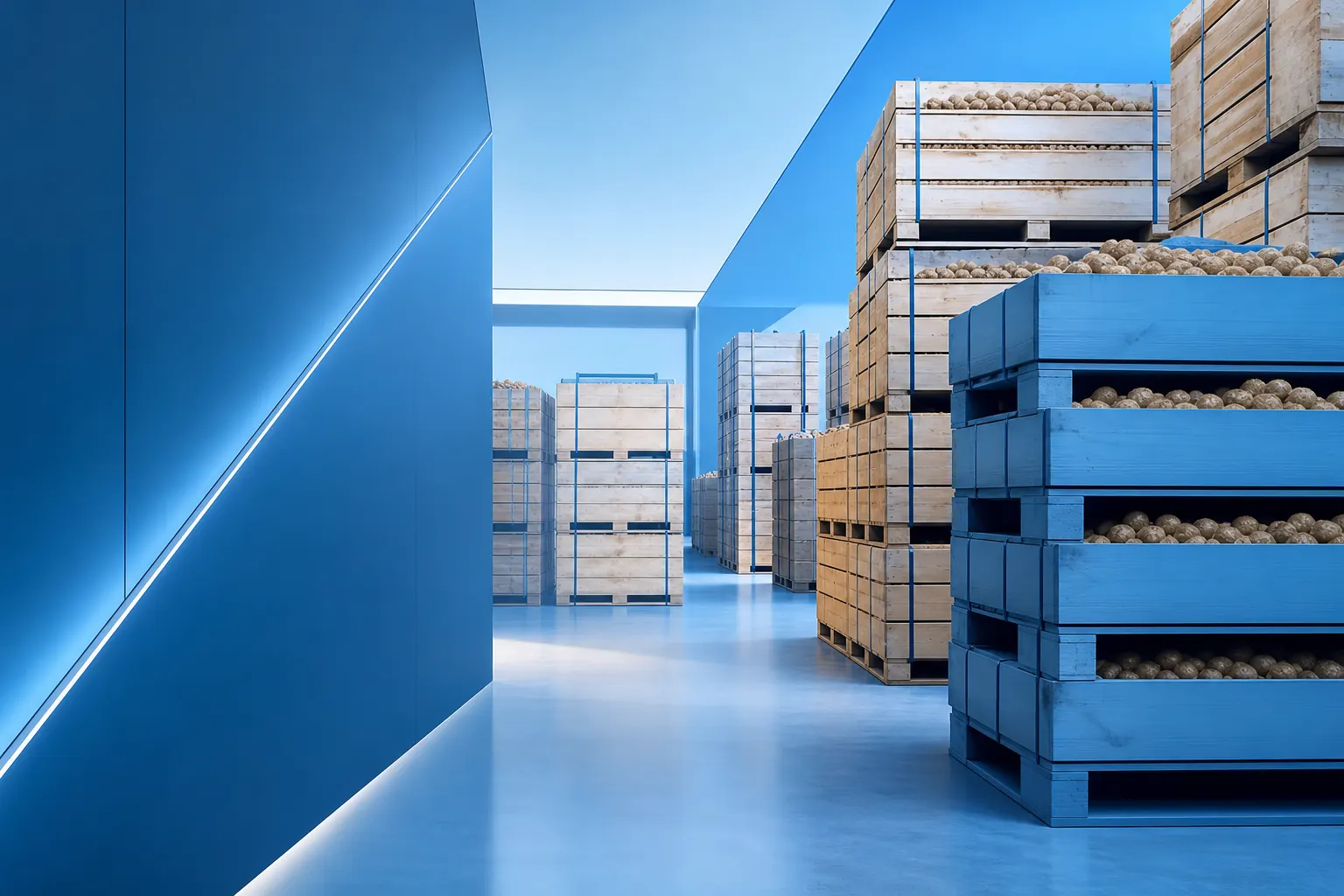 Agricultural commodity storage and distribution