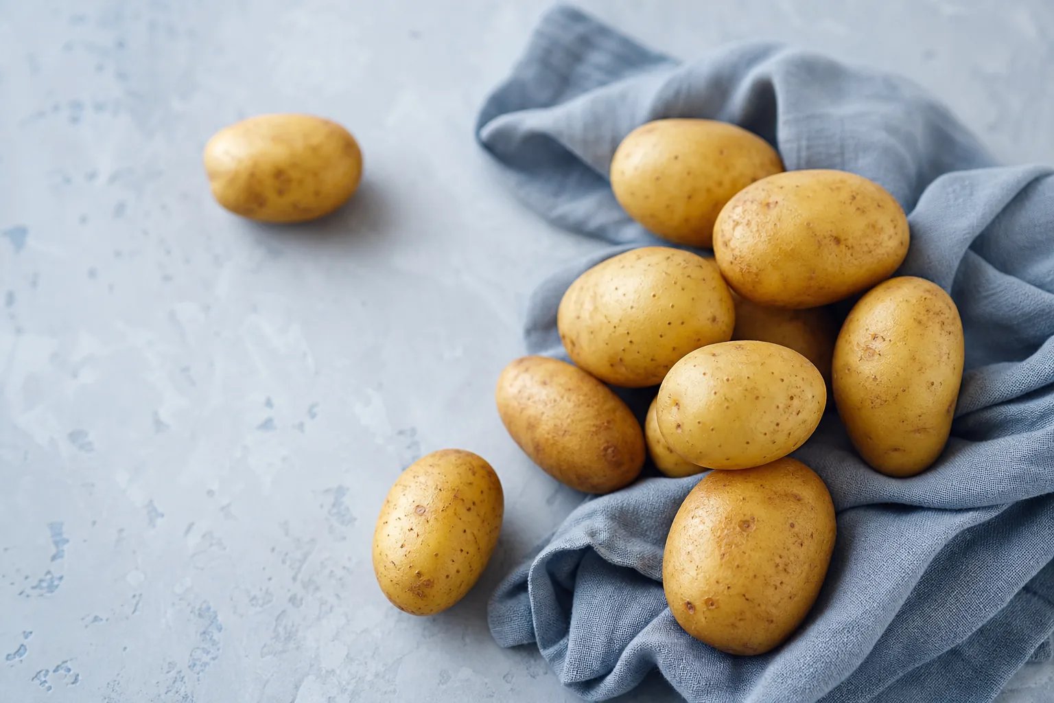 Fresh potatoes